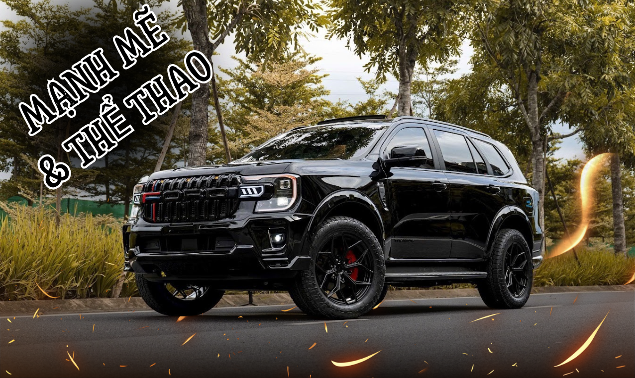 Độ Bodykit V2 & Mặt Ca Lăng Thể Thao Cho Ford Everest